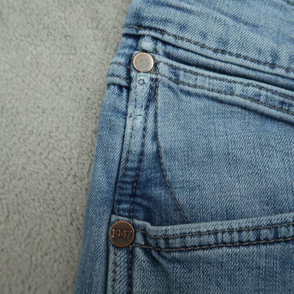 Wrangler Retro Jeans Mens Fits 30x32 (No Tag) Blue Slim Straight Stretch Denim - Picture 3 of 16